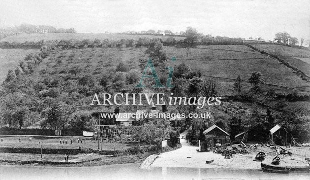 Calstock Viaduct Construction