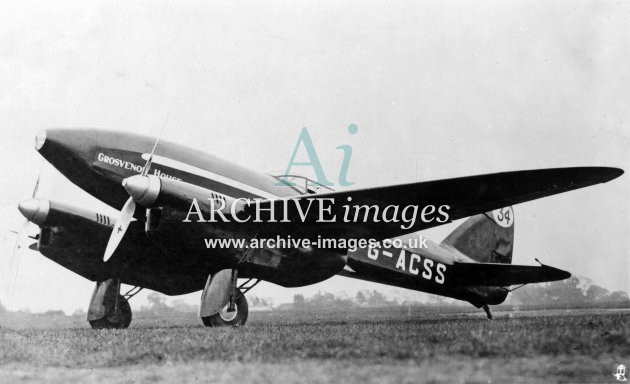 Grosvenor House Comet England-Australia Race 1934