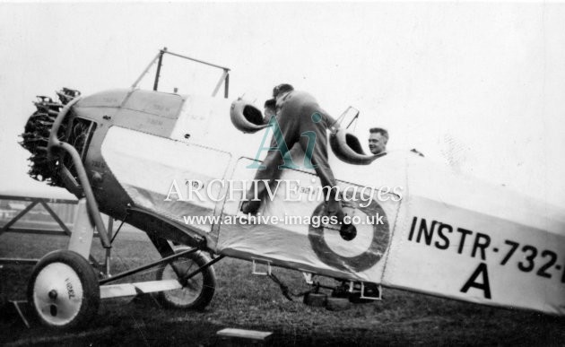 Armstrong Whitworth Atlas Mk 1 RAF Henlow Instructor c1930