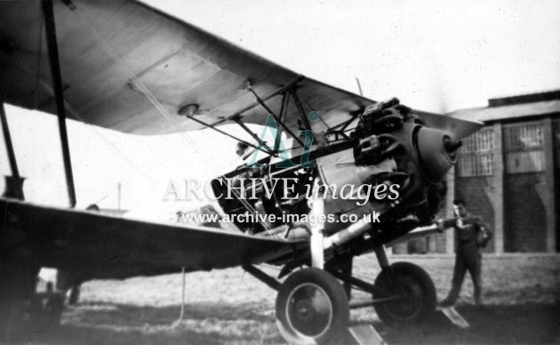 Bristol Bulldog RAF Henlow B c1930