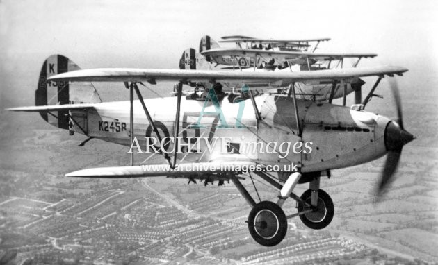 RAF Biplane Flight K2458 c1930