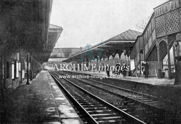 Marple station, Midland & GC Joint Railway c1904