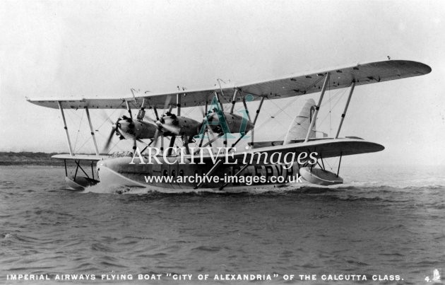 Imperial Airways Flying Boat City of Alexandria