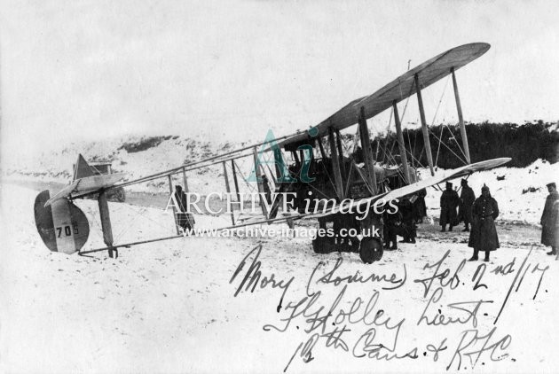 Lt Holley & Plane, Somme 1917