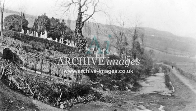 Glamorganshire Canal, Aberfan c1910