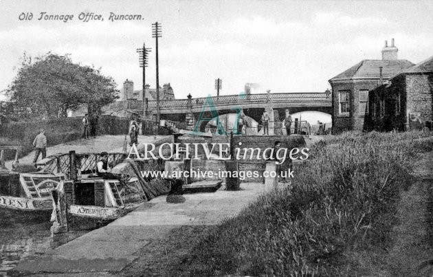 Trent & Mersey Canal, Old Canal Tonnage Office, Runcorn c1906