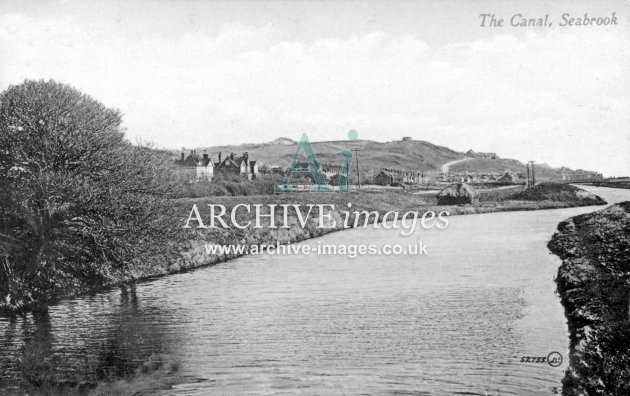 Hythe Canal at Seabrook c1908