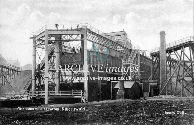 Trent & Mersey Canal, Anderton Boat Lift c1905