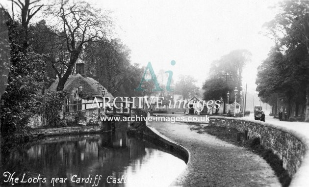 Glamorganshire Glam Canal, North Road Lock, Cardiff