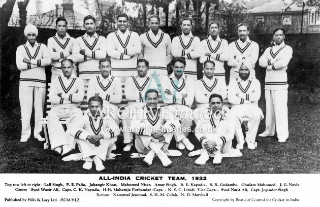 Indian Cricket Team 1932