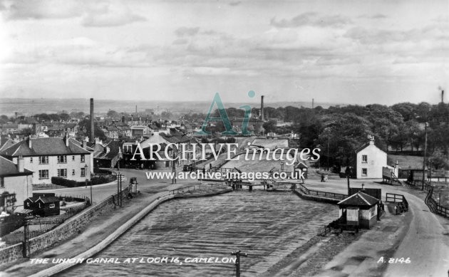 Forth & Clyde Canal, Camelon Lock 16