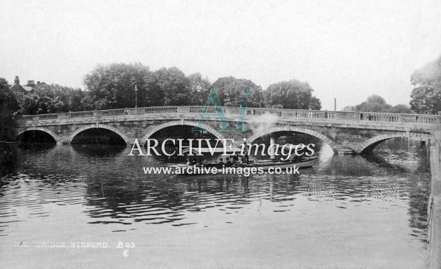 River Ouse Bridge, Bedford c1908