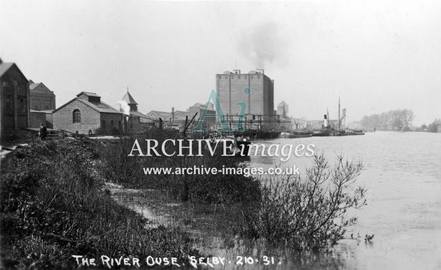 The River Ouse at Selby c1930