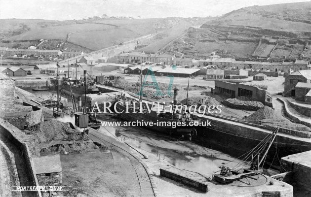 Portreath Harbour c1908