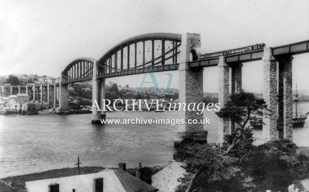 Saltash, Royal Albert Bridge c1908