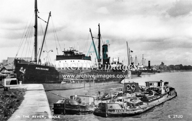 River Ouse, Goole c1950