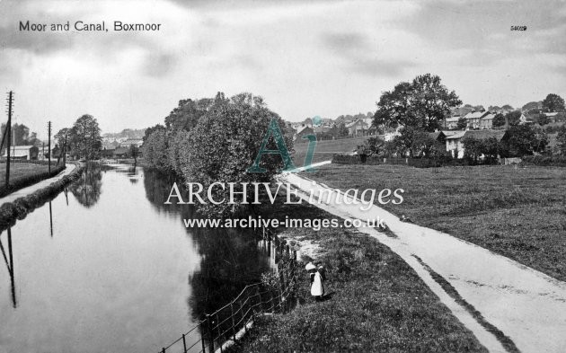 Grand Junction Canal, Boxmoor c1906