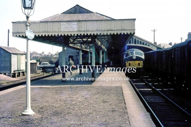 Peterhead Railway Station c1965