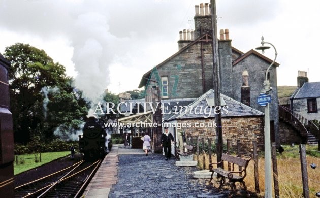 Dalmellington Railway Station c1963