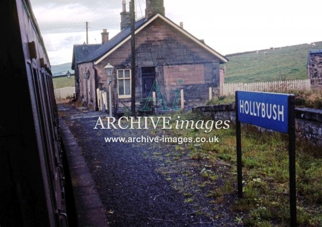 Hollybush Railway Station c1965