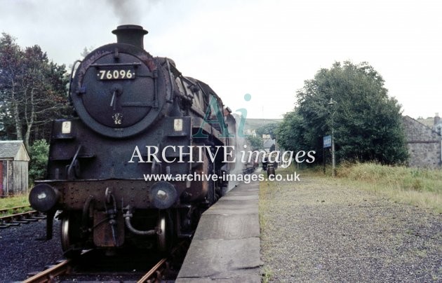 Dalmellington Railway Station c1963