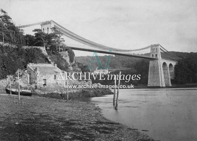 Menai Suspension Bridge c1890 MD