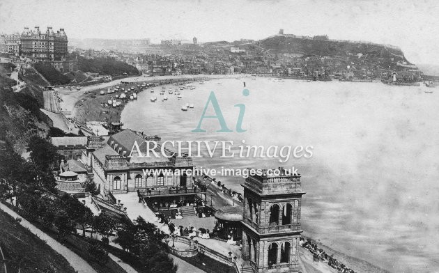 Scarborough & Bay General View c1880 MD