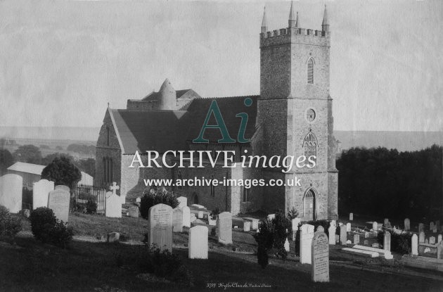 Hythe Church c1885 MD