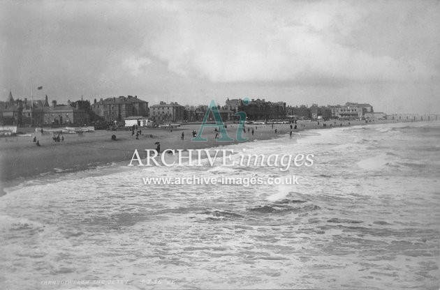 Great Yarmouth From Jetty c1880 MD