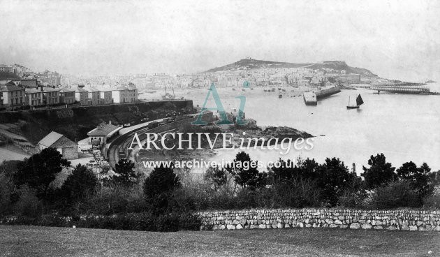 St Ives Railway Station c1885