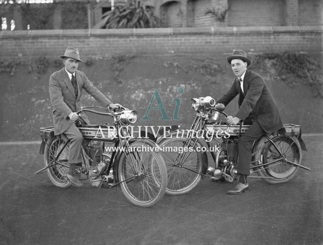 Pair of Rudge Motorcycles MD