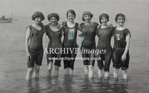 Edwardian Seaside Ladies Swimming Team MD