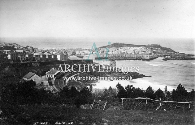 St Ives Railway Station c1880