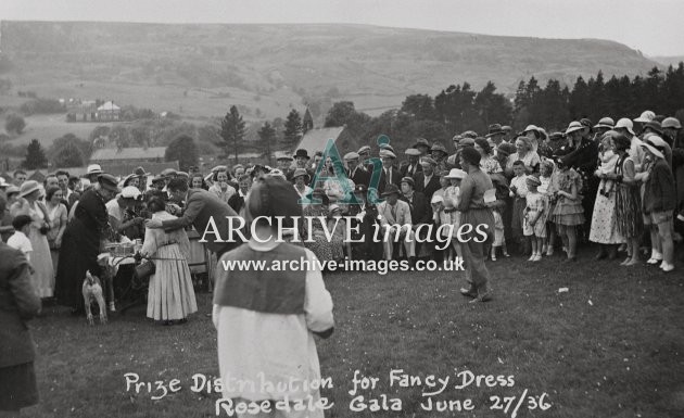 Rosedale Gala, North Yorkshire 1936 MD