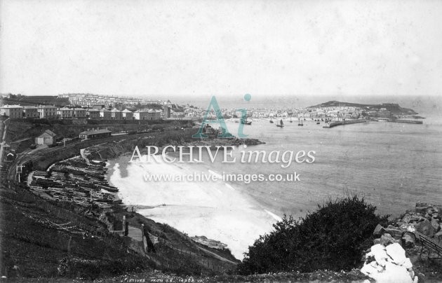 St Ives Railway Station c1885