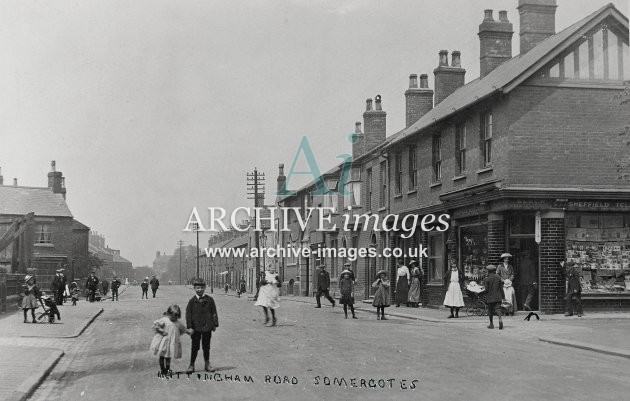 Somercotes, Nottingham Road c1908 MD