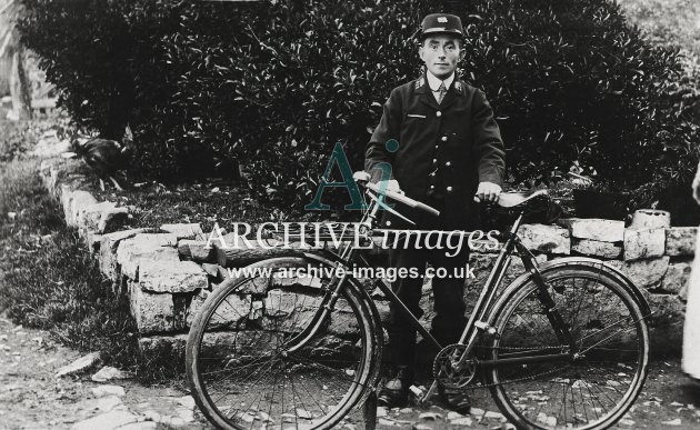 Edwardian Postman & Bicycle MD