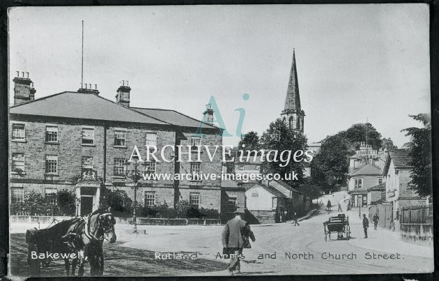 Balewell, Rutland Arms & North Church St c1905 MD