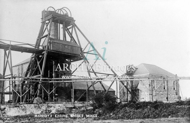 Basset Mines, Marrits Engine c1908