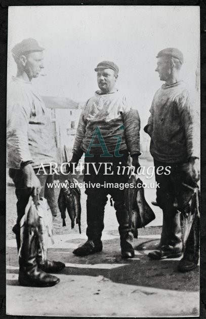 Edwardian Fishermen or Trawlermen MD