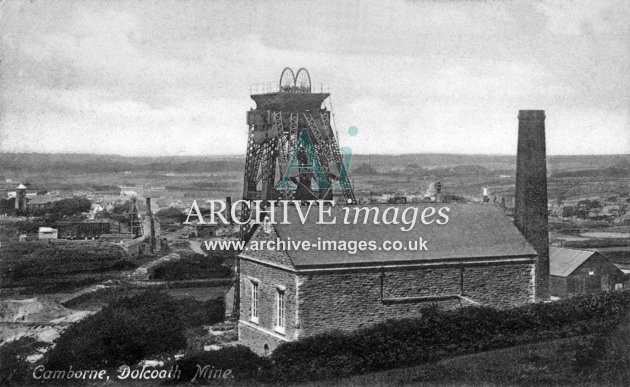 Dolcoath Mine, Camborne c1910