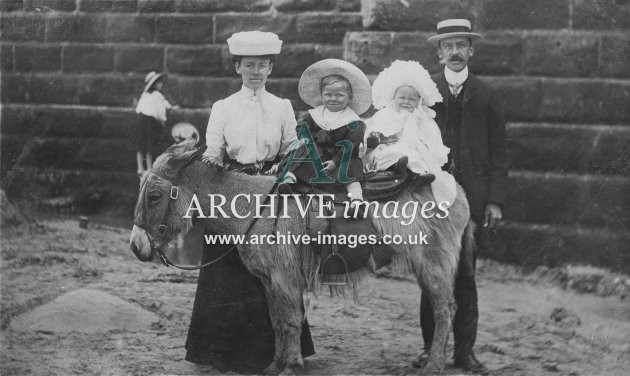 Edwardian Seaside Family & Donkey MD