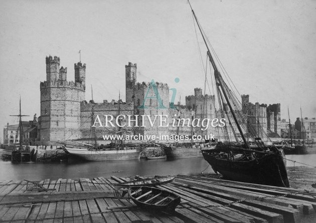 Caernarvon Castle &  Harbour