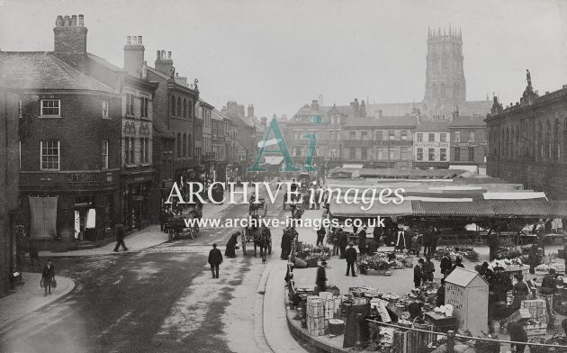 Doncaster Market c1890 MD