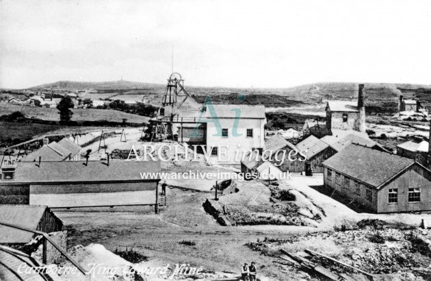 King Edward Mine, Camborne c1910
