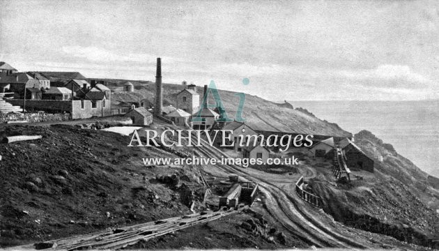 Levant Mine, General View c1905