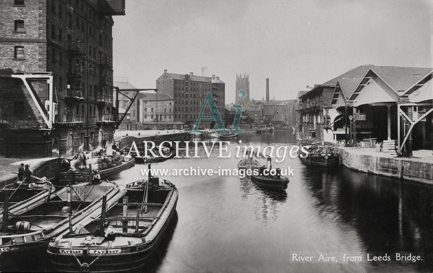 Leeds, River Aire, Warehouses & Barges MD