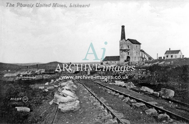 Phoenix United Mines, Liskeard c1910