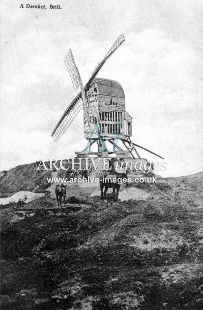 Brill Windmill, derelict