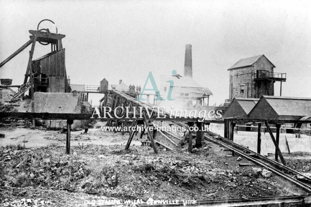 Wheal Grenville Mine, Old Stamps c1906